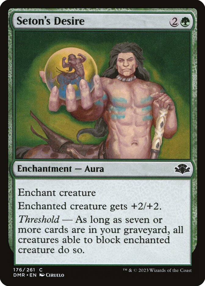 Desejo de Seton / Seton's Desire - Magic: The Gathering - MoxLand