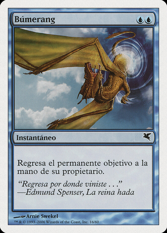 Bumerangue / Boomerang - Magic: The Gathering - MoxLand