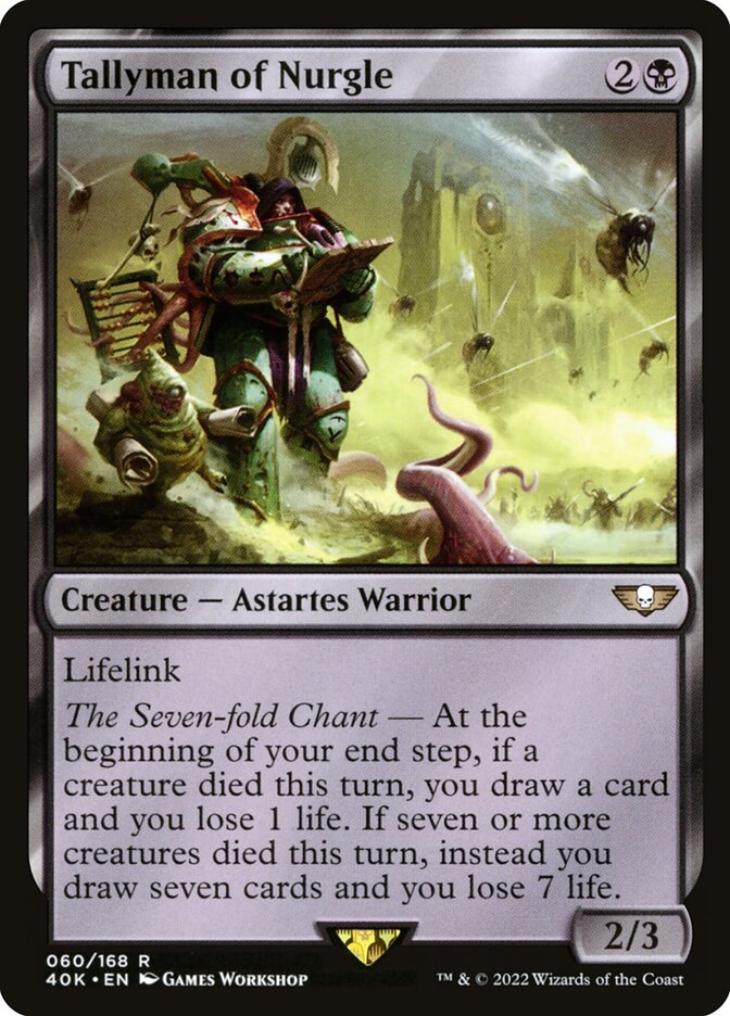 Tallyman of Nurgle - Magic: The Gathering - MoxLand