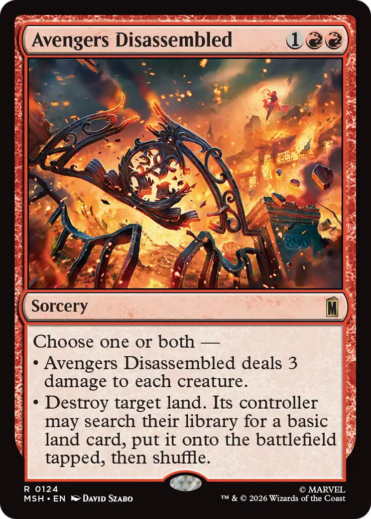 Avengers Disassembled - Magic: The Gathering - MoxLand