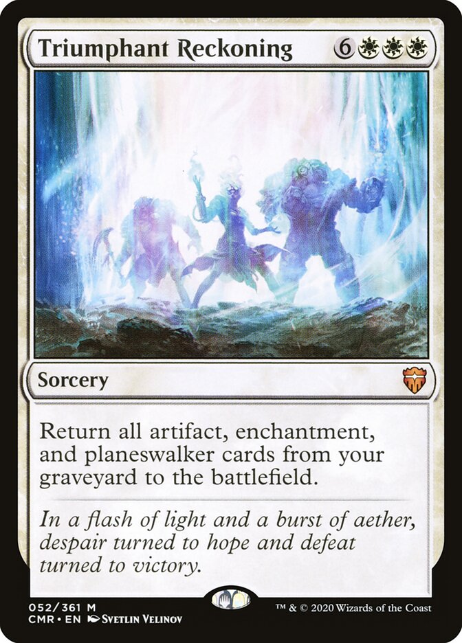 Acerto de Contas Triunfante / Triumphant Reckoning - Magic: The Gathering - MoxLand