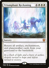 Acerto de Contas Triunfante / Triumphant Reckoning - Magic: The Gathering - MoxLand