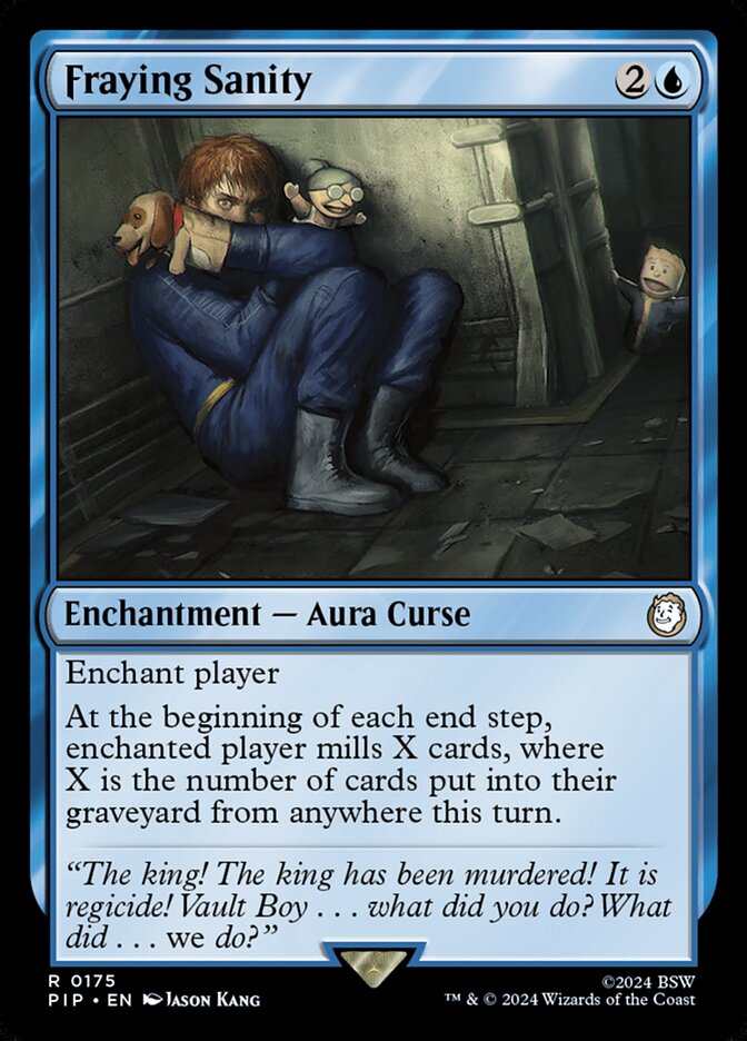 Sanidade Corroída / Fraying Sanity - Magic: The Gathering - MoxLand