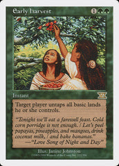 Colheita Precoce / Early Harvest - Magic: The Gathering - MoxLand
