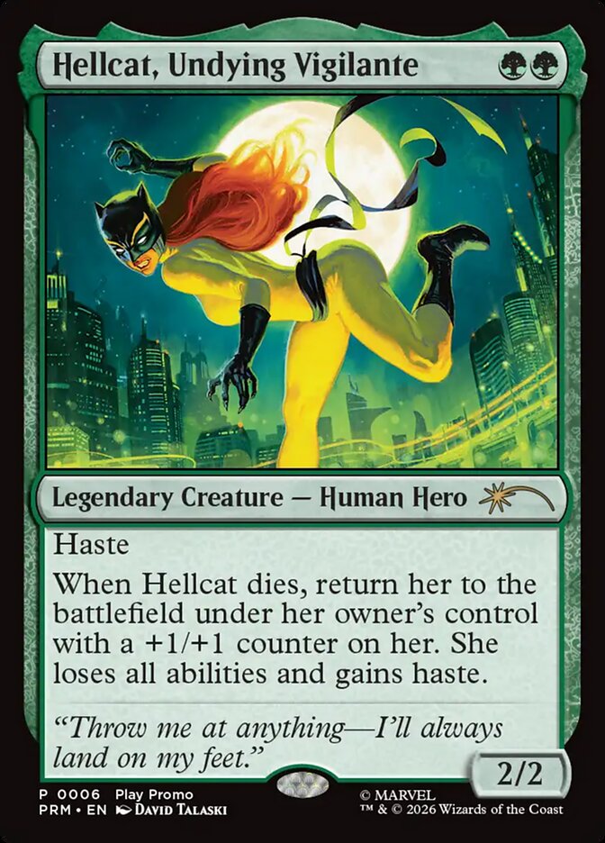 Hellcat, Undying Vigilante - Magic: The Gathering - MoxLand