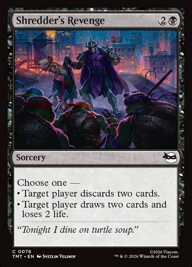 Shredder's Revenge - Magic: The Gathering - MoxLand