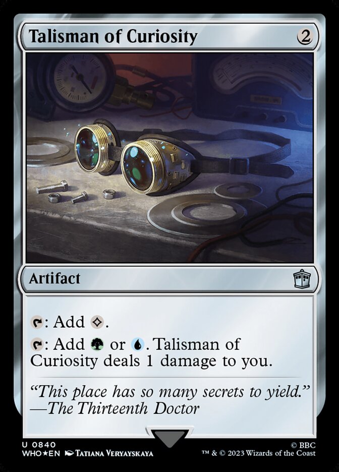 Talismã da Curiosidade / Talisman of Curiosity - Magic: The Gathering - MoxLand