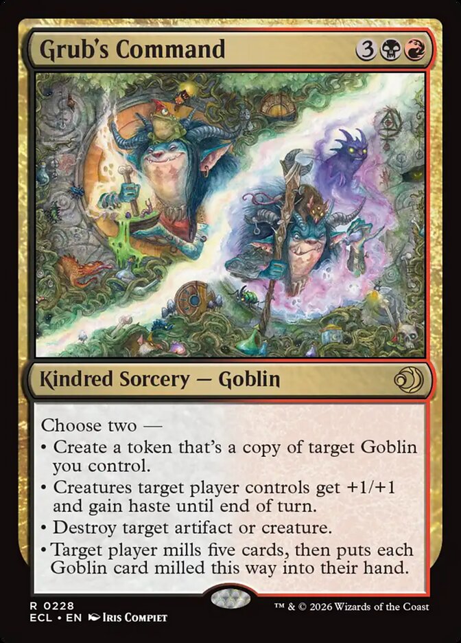 Comando de Larva / Grub's Command - Magic: The Gathering - MoxLand