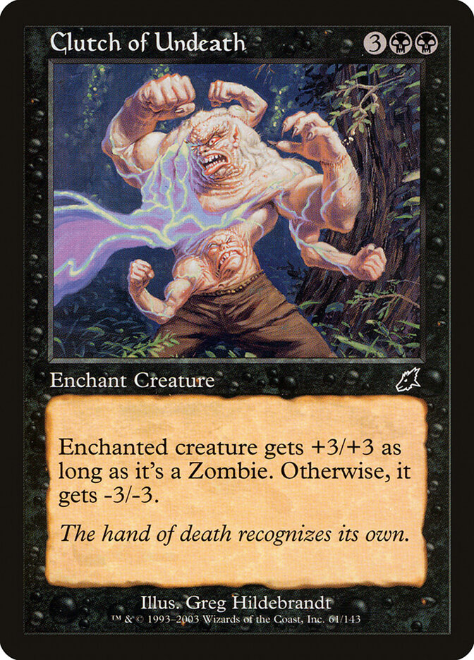Garra de Morte-Vida / Clutch of Undeath - Magic: The Gathering - MoxLand