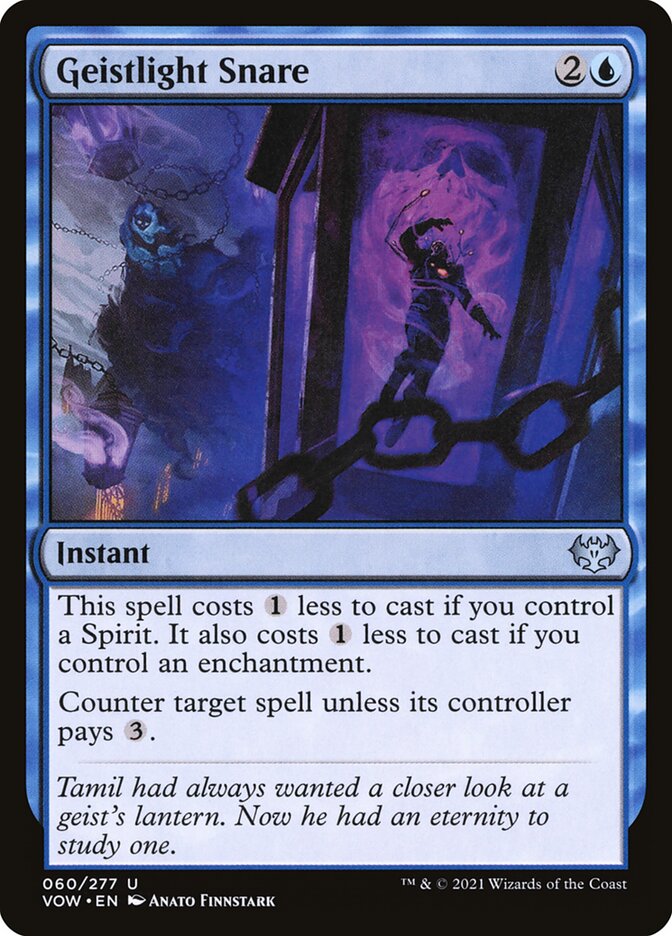 Armadilha de Luminogeist / Geistlight Snare - Magic: The Gathering - MoxLand