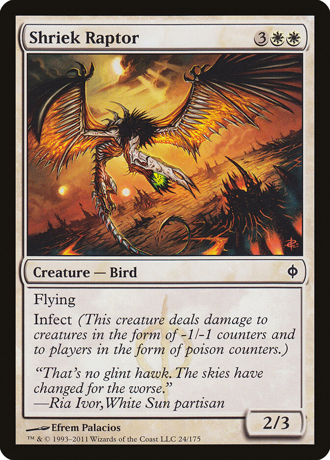 Raptor Guinchante / Shriek Raptor - Magic: The Gathering - MoxLand