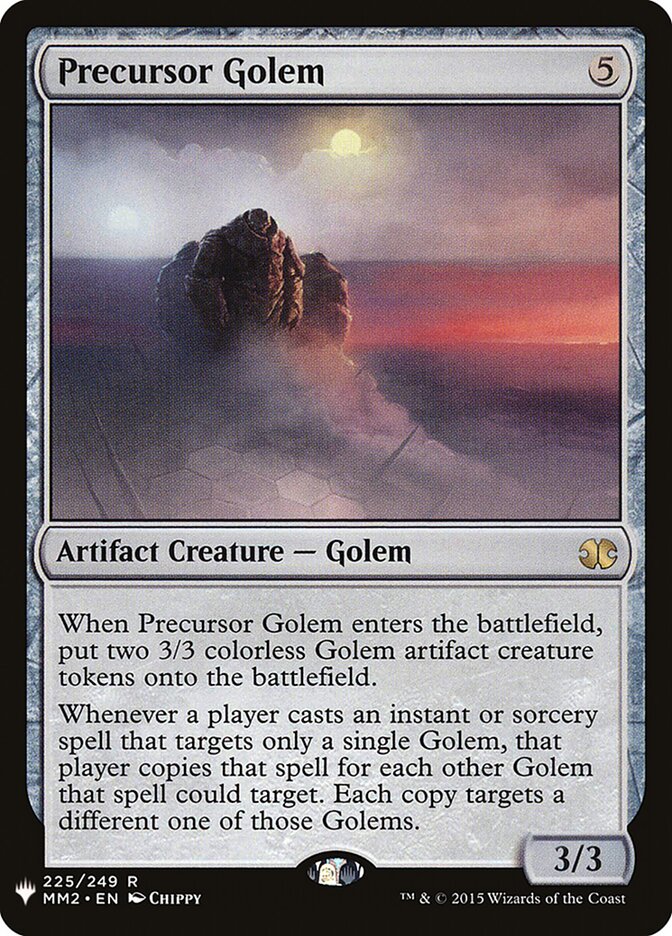 Golem Precursor / Precursor Golem - Magic: The Gathering - MoxLand