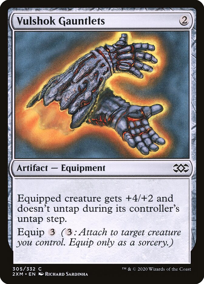 Manoplas dos Vulshoques / Vulshok Gauntlets - Magic: The Gathering - MoxLand