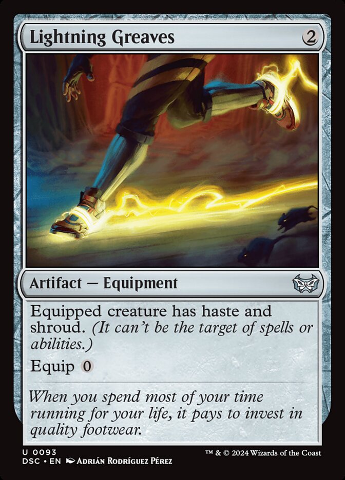 Grevas Faiscantes / Lightning Greaves - Magic: The Gathering - MoxLand