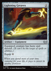 Grevas Faiscantes / Lightning Greaves - Magic: The Gathering - MoxLand