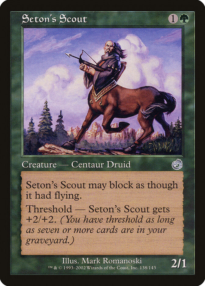 Batedor de Seton / Seton's Scout - Magic: The Gathering - MoxLand