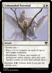 Potencial Ilimitado / Unbounded Potential - Magic: The Gathering - MoxLand