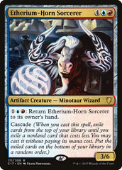 Feiticeiro dos Chifres de Etherium / Etherium-Horn Sorcerer - Magic: The Gathering - MoxLand