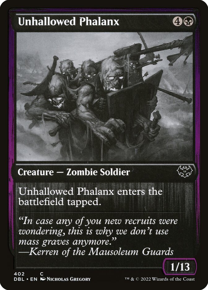 Falange Profanada / Unhallowed Phalanx - Magic: The Gathering - MoxLand