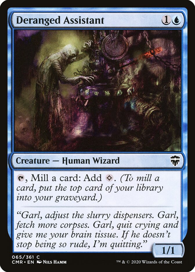 Assistente Insano / Deranged Assistant - Magic: The Gathering - MoxLand