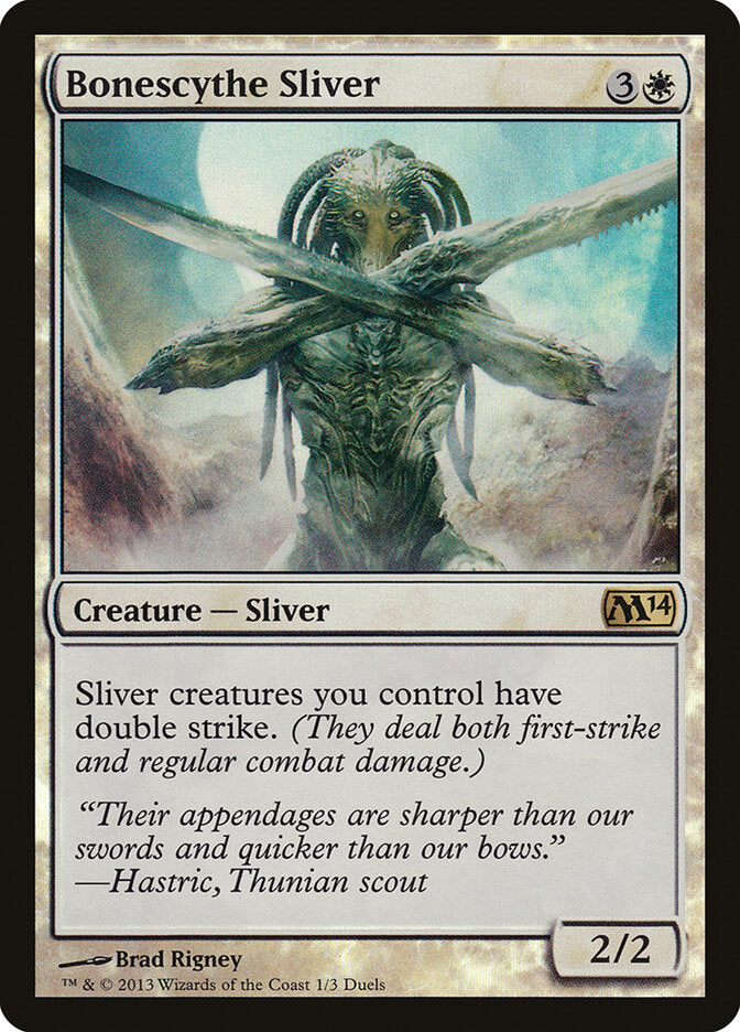 Fractius Ossos-de-foice / Bonescythe Sliver - Magic: The Gathering - MoxLand