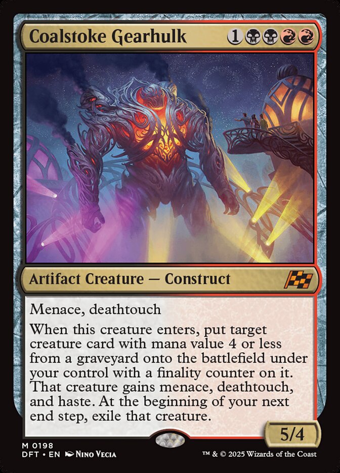 Mecanotitã do Carbomotor / Coalstoke Gearhulk - Magic: The Gathering - MoxLand