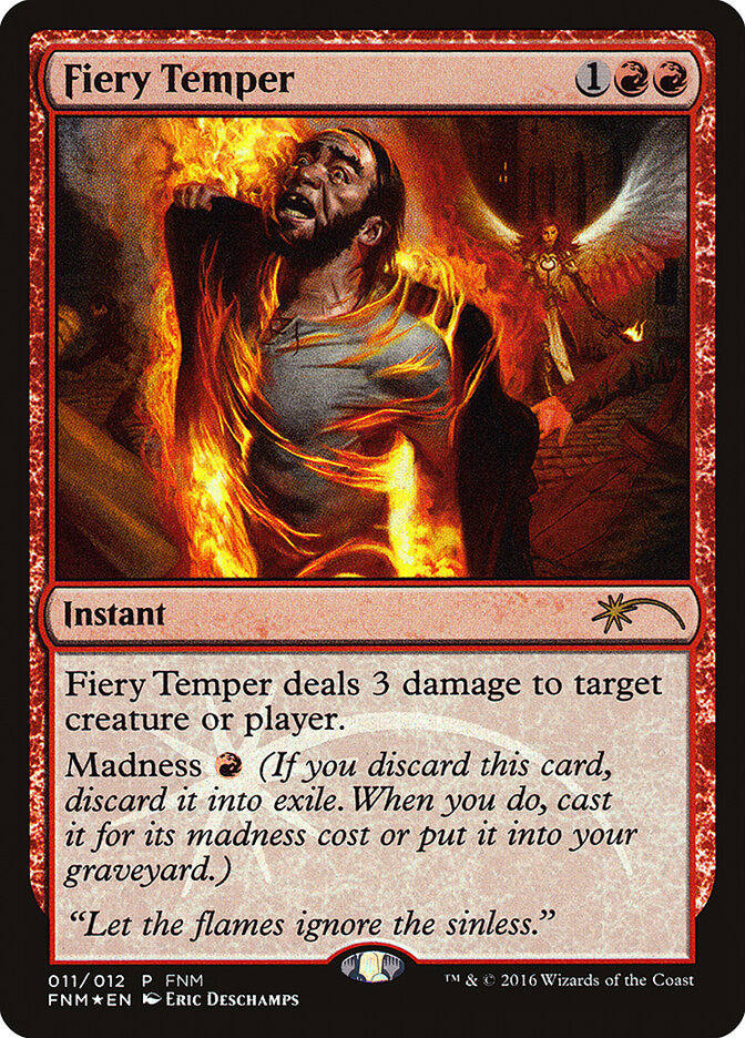 Temperamento Explosivo / Fiery Temper - Magic: The Gathering - MoxLand