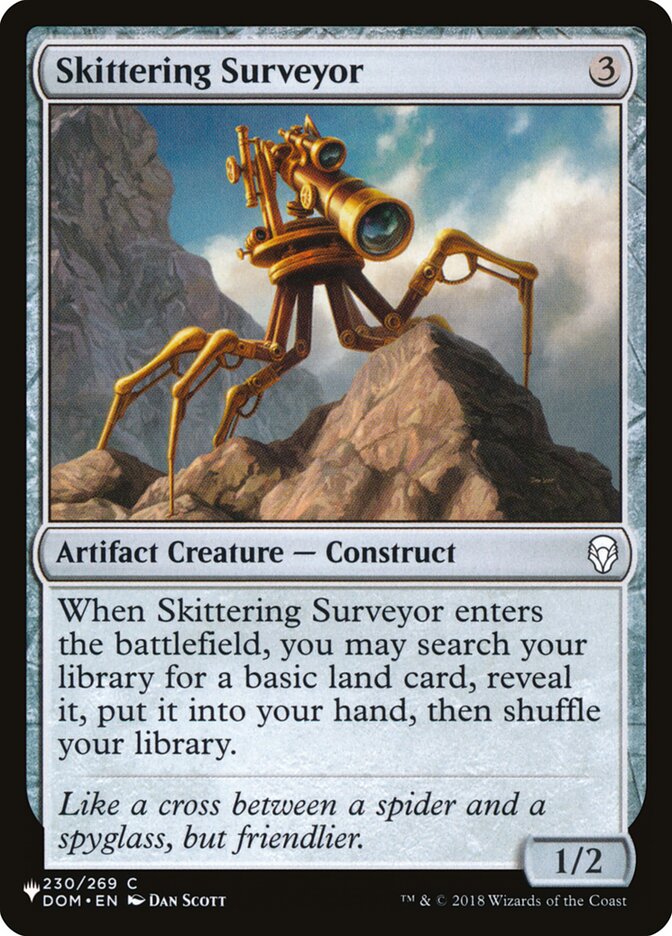 Monitorador Dardejante / Skittering Surveyor - Magic: The Gathering - MoxLand