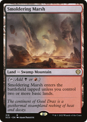 Pântano Ardente / Smoldering Marsh - Magic: The Gathering - MoxLand