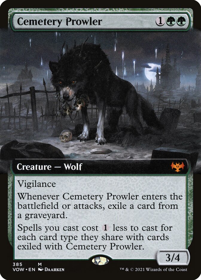 Espreitador do Sepulcrário / Cemetery Prowler - Magic: The Gathering - MoxLand