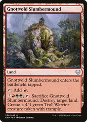 Monte Dormente de Gnottvold / Gnottvold Slumbermound - Magic: The Gathering - MoxLand