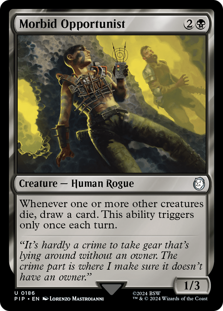 Oportunista Mórbida / Morbid Opportunist - Magic: The Gathering - MoxLand