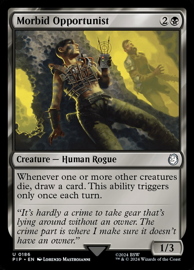 Oportunista Mórbida / Morbid Opportunist - Magic: The Gathering - MoxLand