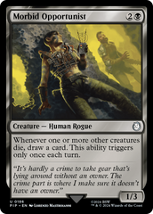 Oportunista Mórbida / Morbid Opportunist - Magic: The Gathering - MoxLand