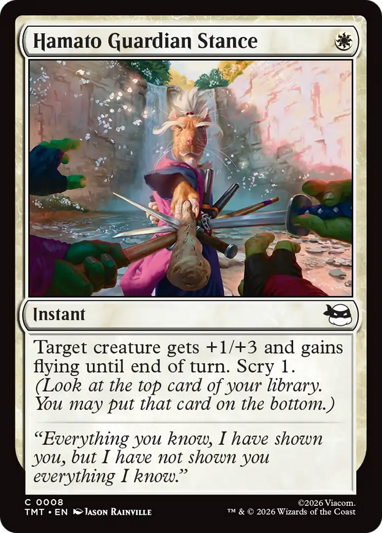 Hamato Guardian Stance - Magic: The Gathering - MoxLand