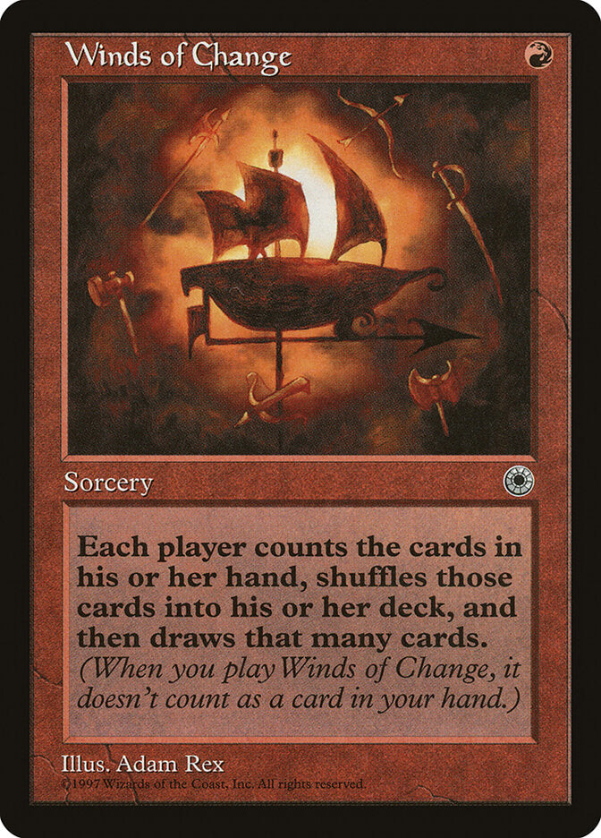 Tempos de Mudança / Winds of Change - Magic: The Gathering - MoxLand