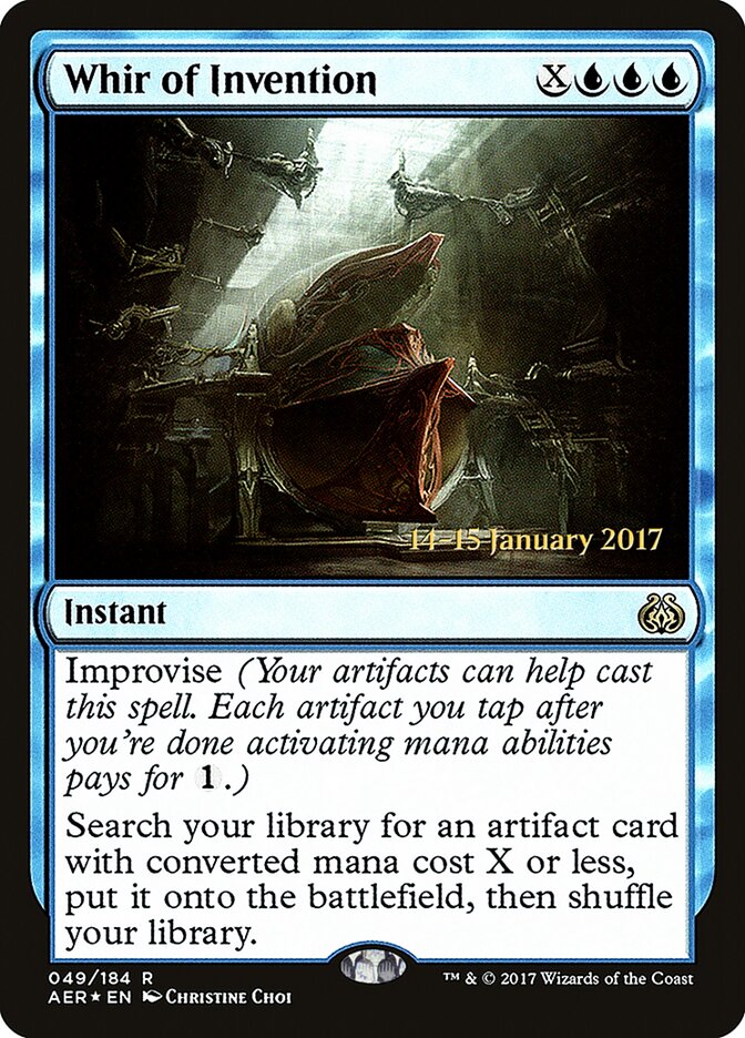 Zumbido da Invenção / Whir of Invention - Magic: The Gathering - MoxLand