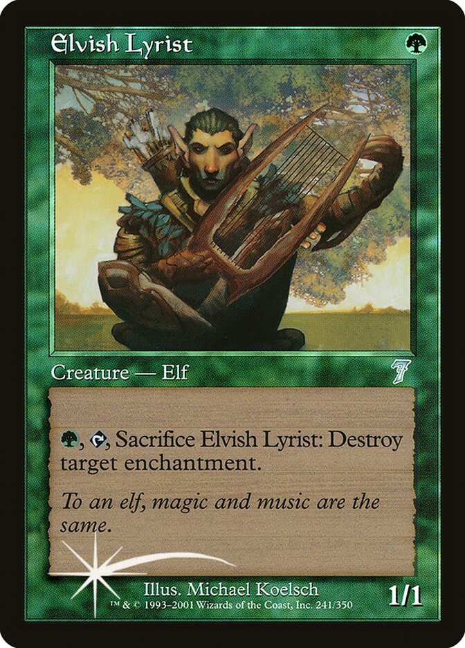 Elfo Lirista / Elvish Lyrist - Magic: The Gathering - MoxLand