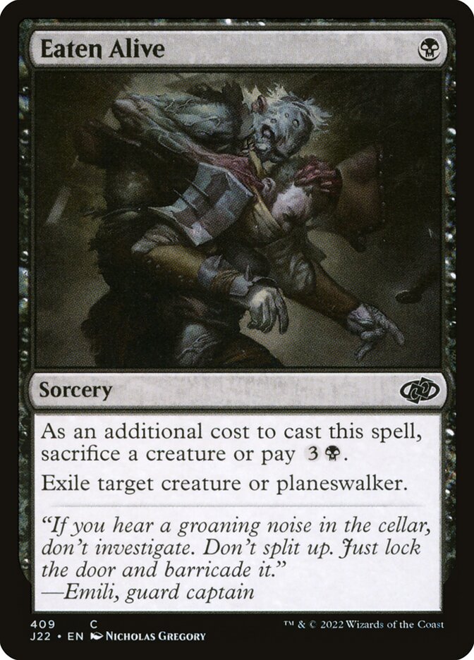 Comido Vivo / Eaten Alive - Magic: The Gathering - MoxLand