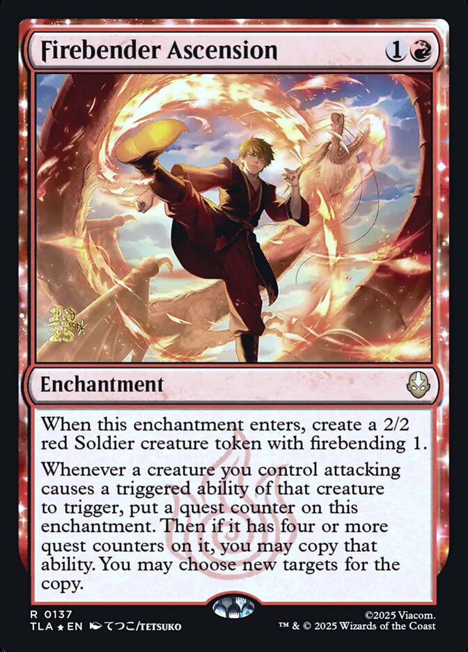 Firebender Ascension - Magic: The Gathering - MoxLand