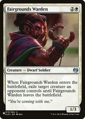 Guarda da Feira / Fairgrounds Warden - Magic: The Gathering - MoxLand