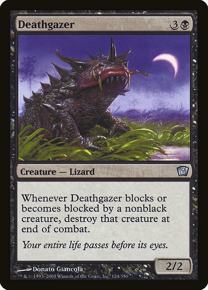 Lagarto Olho-de-morte / Deathgazer - Magic: The Gathering - MoxLand