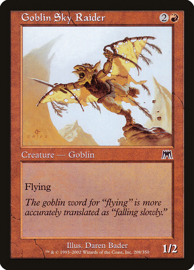 Goblin Atacante Celeste / Goblin Sky Raider - Magic: The Gathering - MoxLand