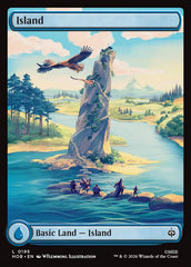 Ilha / Island - Magic: The Gathering - MoxLand