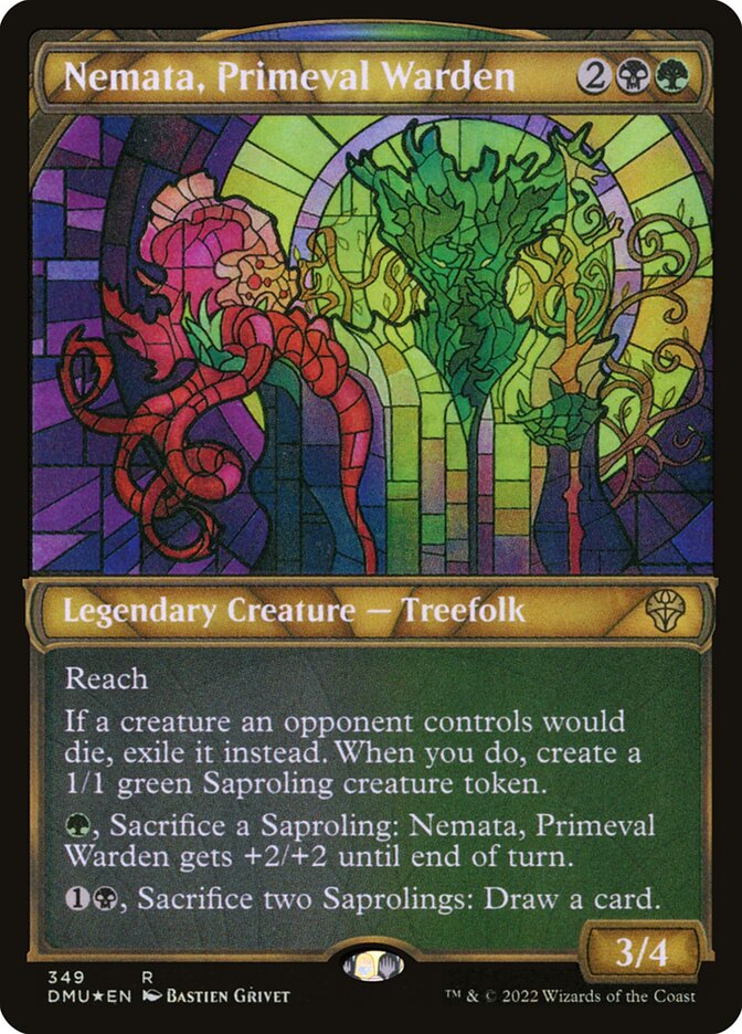 Nemata, Guardiã Primordial / Nemata, Primeval Warden - Magic: The Gathering - MoxLand