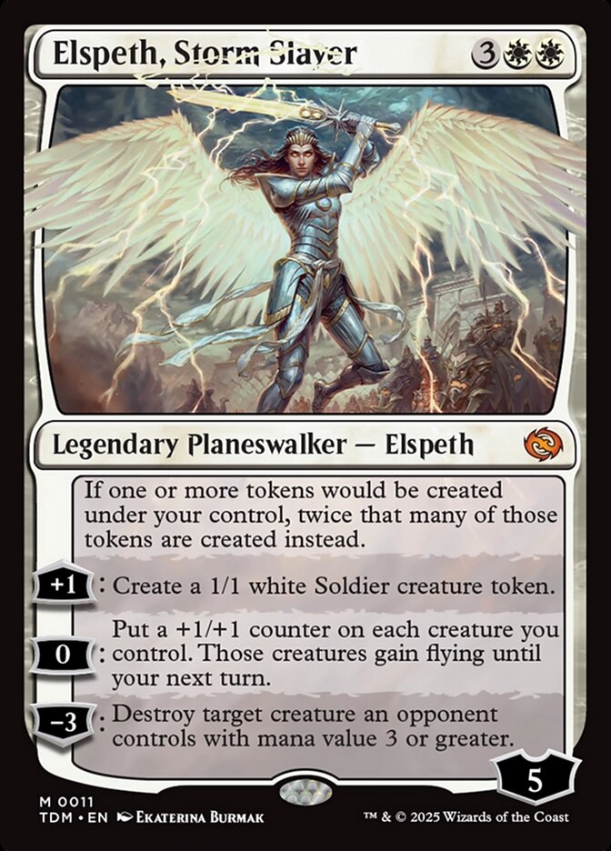 Elspeth, Exterminadora da Tempestade / Elspeth, Storm Slayer - Magic: The Gathering - MoxLand