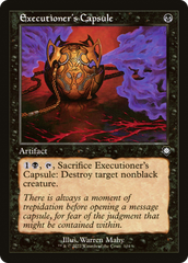 Cápsula do Executor / Executioner's Capsule - Magic: The Gathering - MoxLand