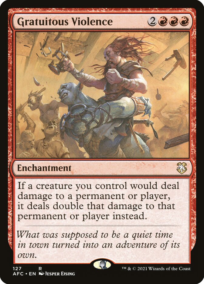 Violência Gratuita / Gratuitous Violence - Magic: The Gathering - MoxLand