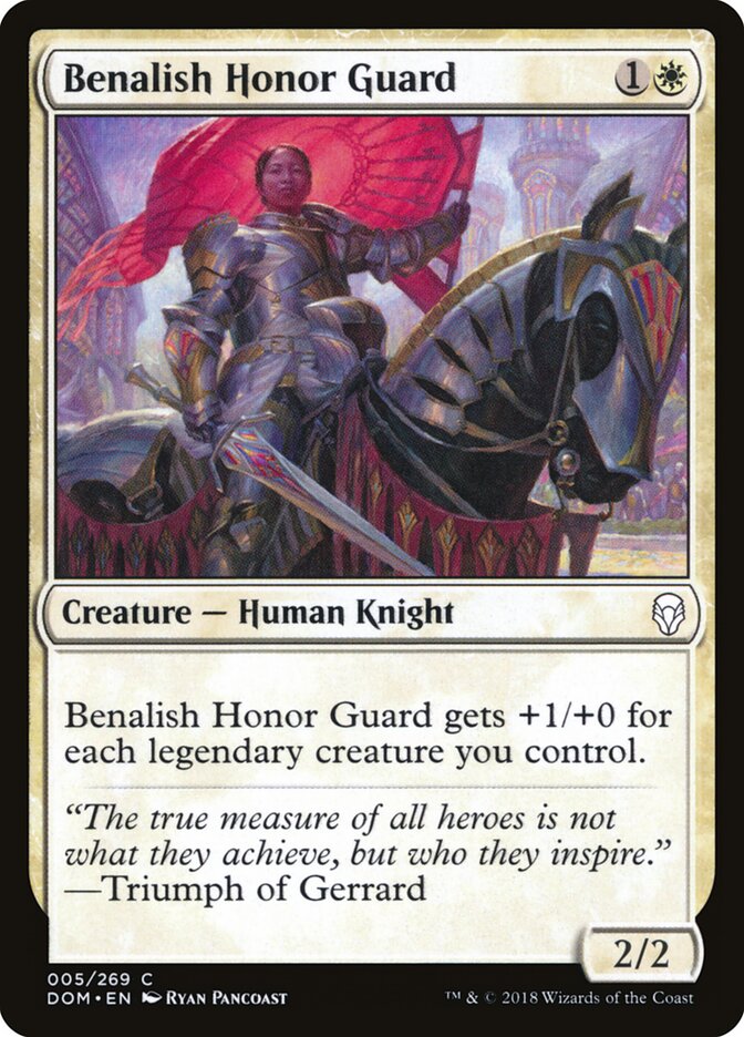 Guarda de Honra de Benália / Benalish Honor Guard - Magic: The Gathering - MoxLand