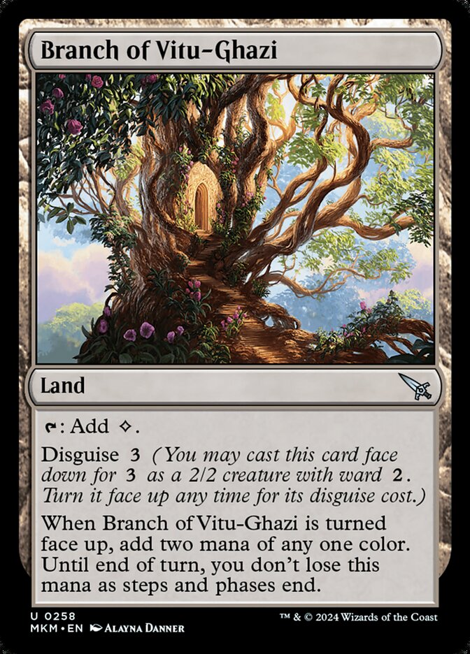 Galho de Vitu-Ghazi / Branch of Vitu-Ghazi - Magic: The Gathering - MoxLand